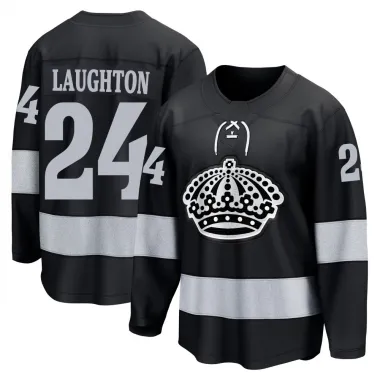 Black Men's Scott Laughton Breakaway Los Angeles Kings Alternate Jersey