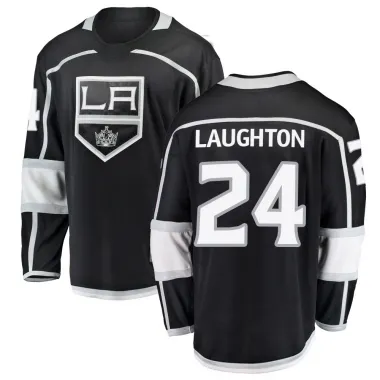 Black Men's Scott Laughton Breakaway Los Angeles Kings Home Jersey
