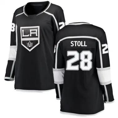 Black Women's Jarret Stoll Breakaway Los Angeles Kings Home Jersey