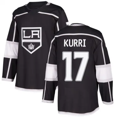 Black Youth Jari Kurri Authentic Los Angeles Kings Home Jersey