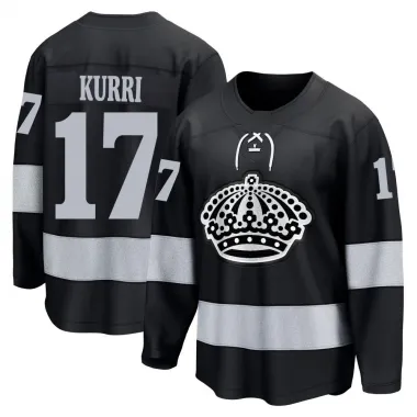 Black Youth Jari Kurri Breakaway Los Angeles Kings Alternate Jersey