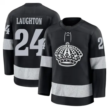 Black Youth Scott Laughton Premium Los Angeles Kings Alternate Jersey