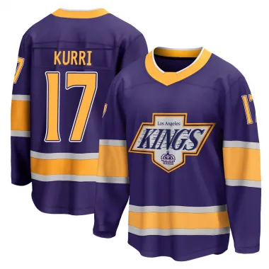 Purple Youth Jari Kurri Breakaway Los Angeles Kings 2020/21 Special Edition Jersey
