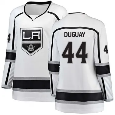 White Women's Ron Duguay Breakaway Los Angeles Kings Away Jersey