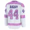 White Youth Ron Duguay Premium Los Angeles Kings 2024 Hockey Fights Cancer Practice Jersey